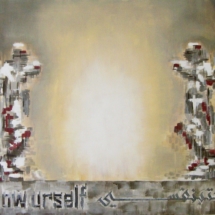 Follow Yourself. Acrylic on canvas. 1,20 x 0,80 m. 2008