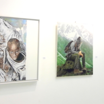 Some works at the exhibition