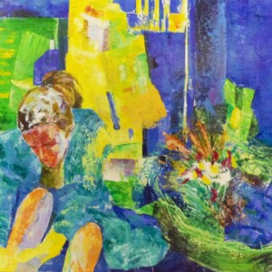Protection. Acrylic on canvas. 1,60 x 1,30 m. 2012 - SOLD