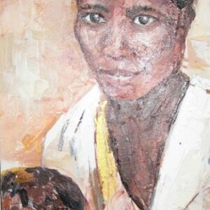 GADZI. Acrylic on canvas. 50 x 30 cm 2011