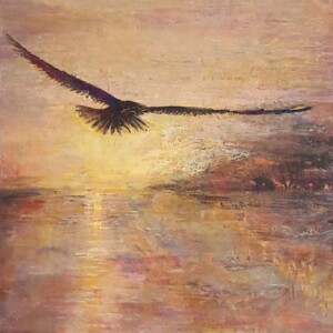 Dawns. Acrylic on canvas. 0,60 x 1,20 m. 2018