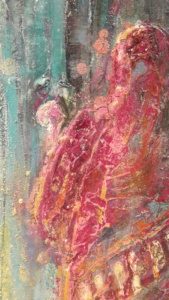 Detail of Indian woman 4