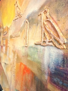 Detail of "Dawn at Abydos"