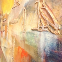 Detail of &quot;Dawn at Abydos&quot;