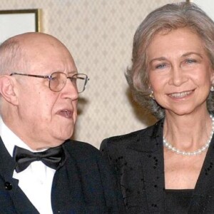 Friendship H.M Queen Sofia and Rostropovich