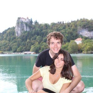 Picture of the couple Just Married
