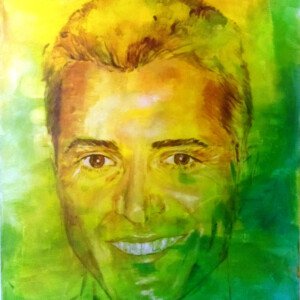 Juan José. Mixed technique on canvas. 0,80 x 1 m. 2009. Donation