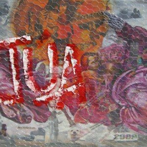 Act. Collage and mixed technique. 2,30 x 1,20 m. Donation to the BMW Painting Award. 2009