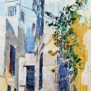 Tunisia. Acrylic on canvas. 1,20 x 0,70 m. 2009 – SOLD